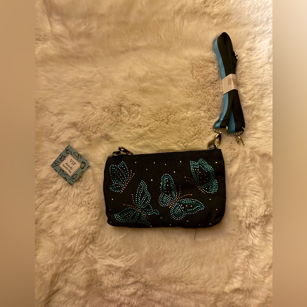 NWT Brighton butterfly sparkle crossbody bag